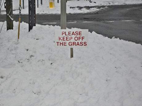 Keep Off The Grass