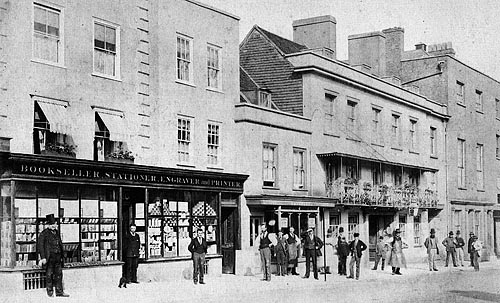 Lymington High Street 1860