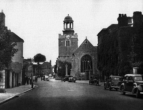 St Thomas' Church Lymington c1955